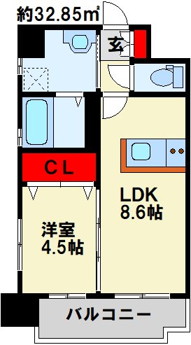 【フォルトナの間取り】