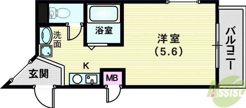 ノベラ御幸通の間取り