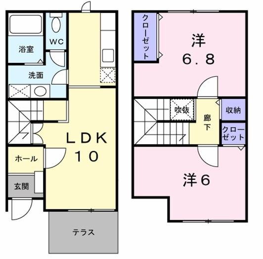 ラフィネIII　１の間取り