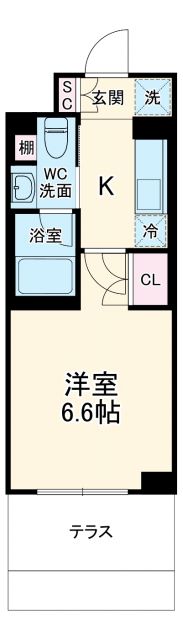 ストーリア市川行徳の間取り