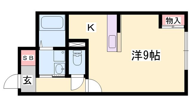 レオネクストブルースカイの間取り