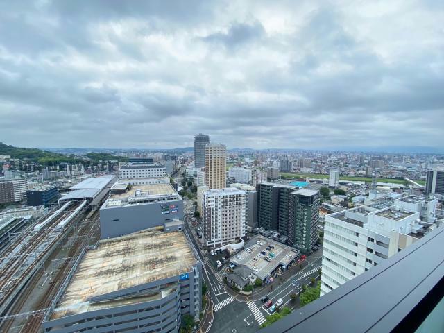 【熊本市西区春日のマンションの眺望】