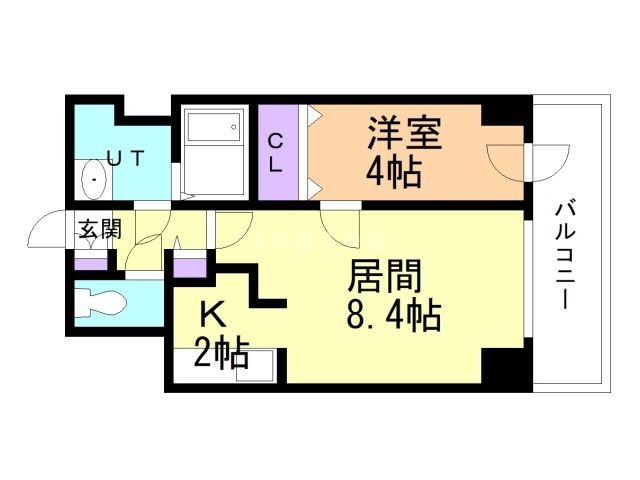 インボイス札幌レジデンスの間取り