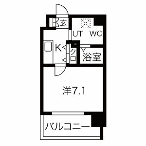 JPレジデンス大阪城東IIの間取り