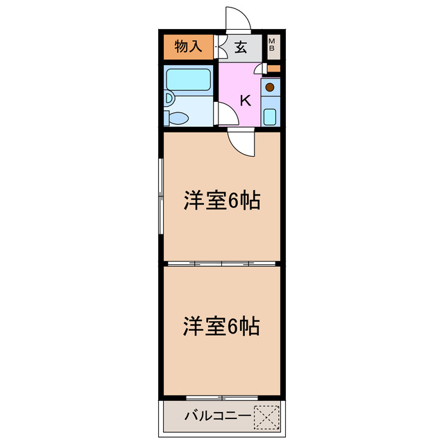 ガーデンコート平針の間取り