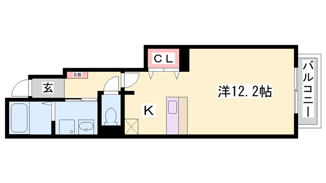 ラフレシールの間取り