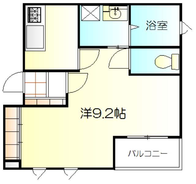 半田市宮路町のマンションの間取り