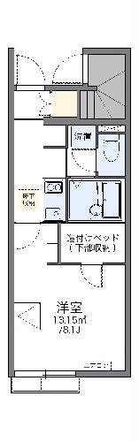 レオネクストソレイユＦの間取り