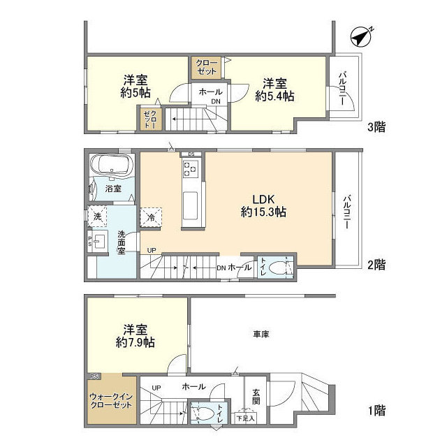 【Ｋｏｌｅｔ船橋三山＃０４の間取り】