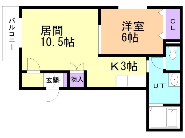 ハスコリオ東光IIIの間取り