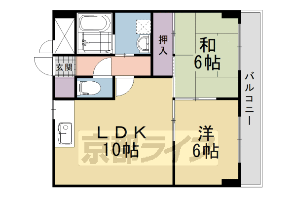 シェモア１９の間取り