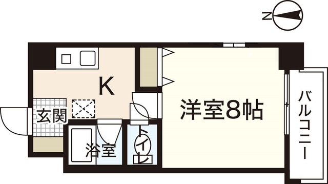 アヴァンセ中筋IIの間取り