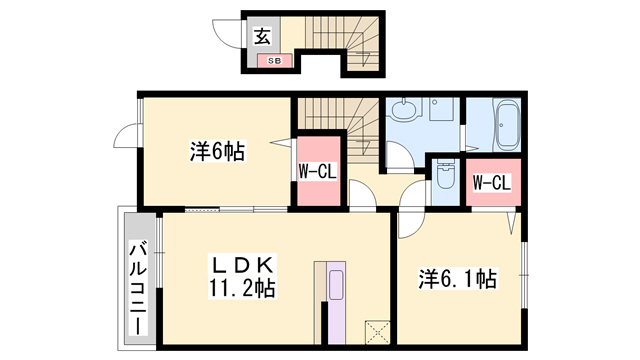 ルナソルの間取り