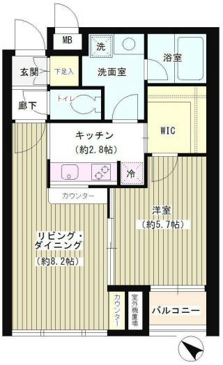 ポラリスの間取り