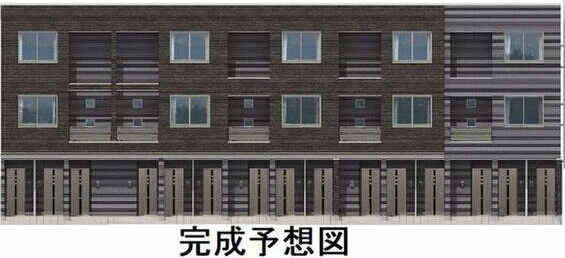 名古屋市港区錦町のアパートの建物外観