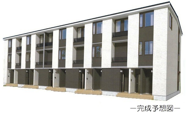 建物外観　2026年4月完成予定の新築です。