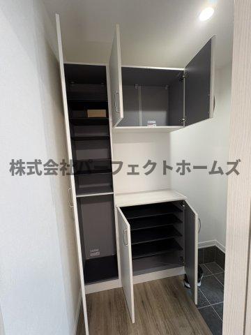 収納　便利な収納スペースです