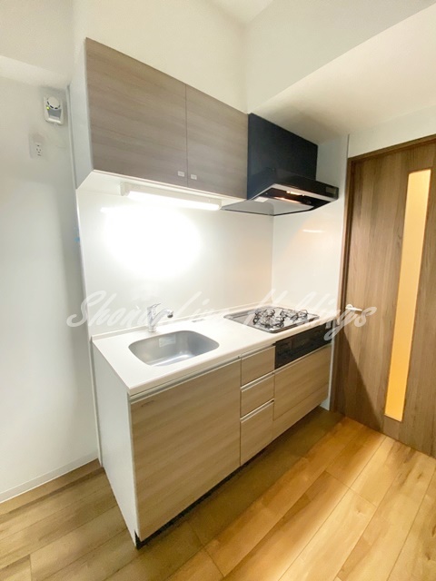 キッチン　ガス3口システムキッチン♪