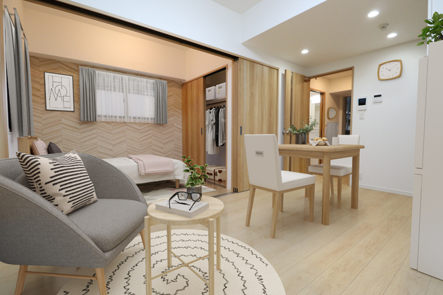 居室・リビング　※家具・家電はＣＧで合成しています