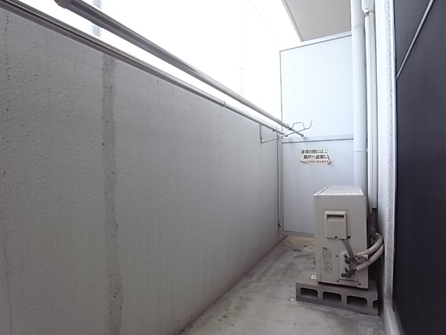 バルコニー　バルコニー部分。