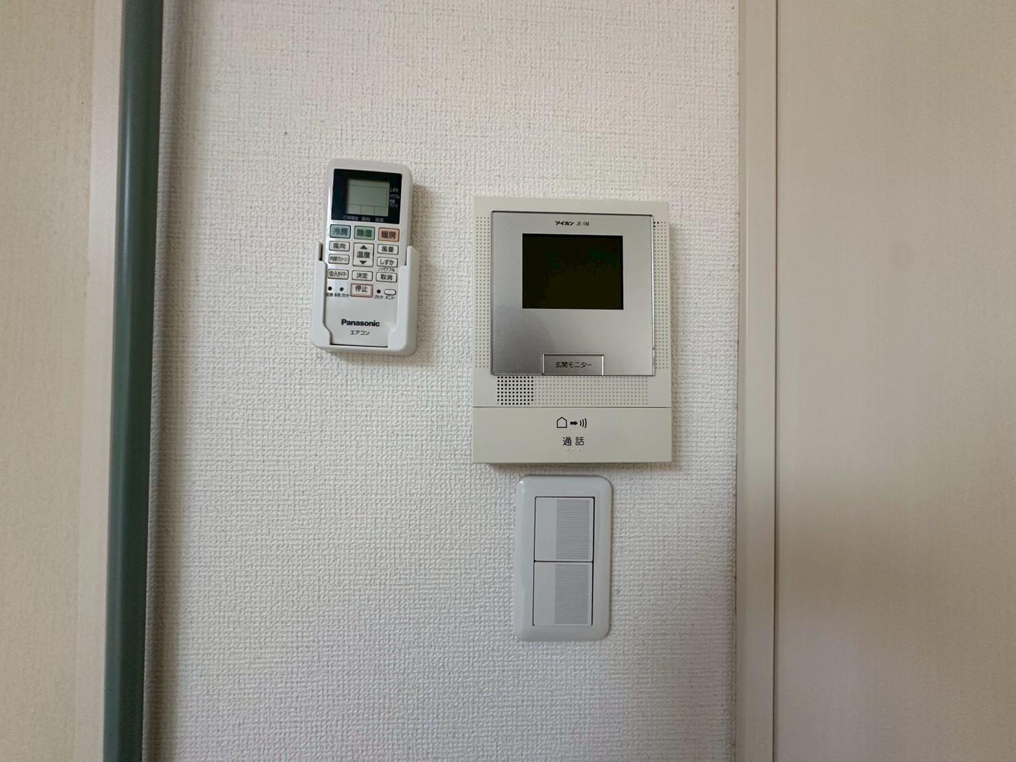 セキュリティ　TVモニターホン付き(別部屋参考写真)