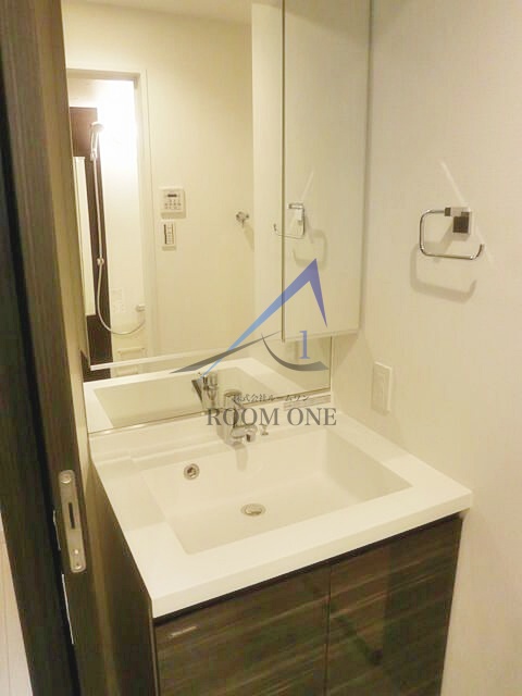 洗面設備　洗面台です。