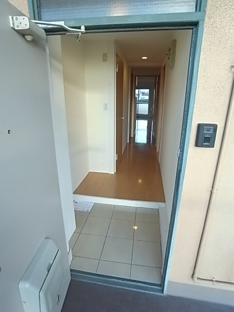 玄関　明るい玄関です