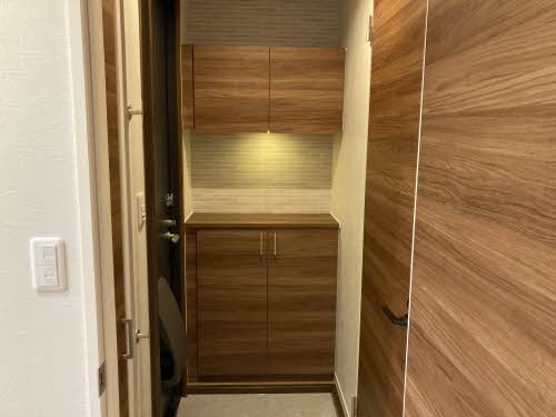 玄関　玄関にはシューズボックスが付いています◎