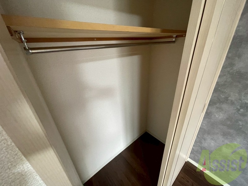 収納　収納もバッチリあるのでお部屋が片付きますよ！