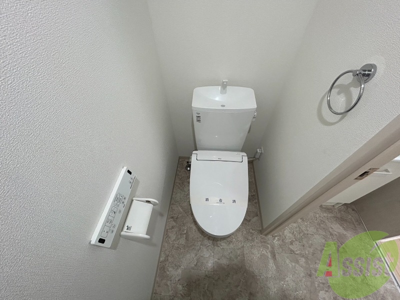 トイレ　トイレにはウォシュレト機能がついています。