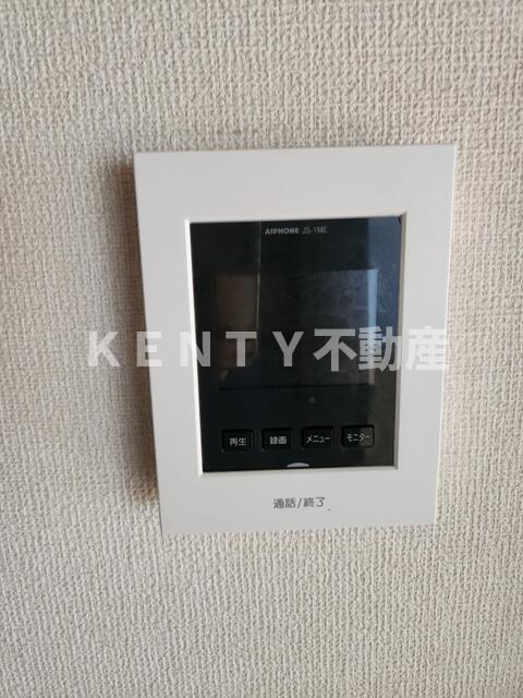 セキュリティ　モニター付きインターホン