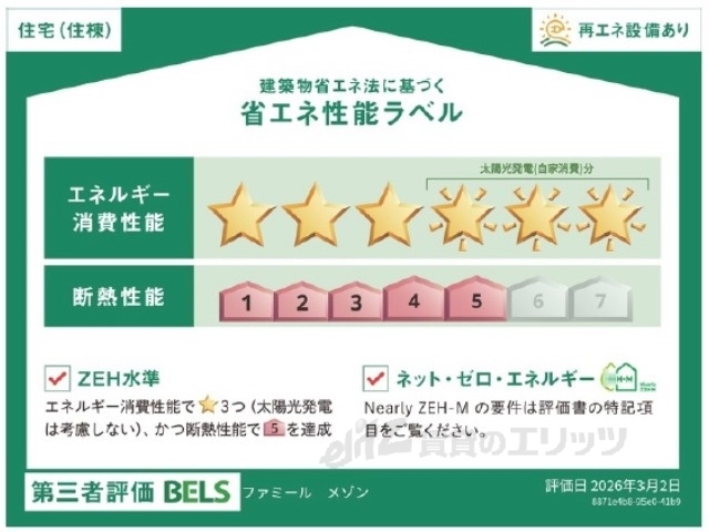 その他共有部分　省エネ性能ラベル