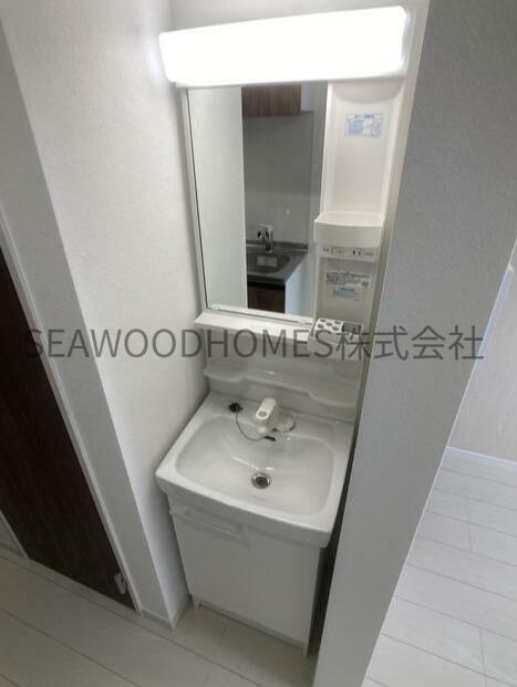 洗面設備　※同タイプ別部屋の参考写真となります。