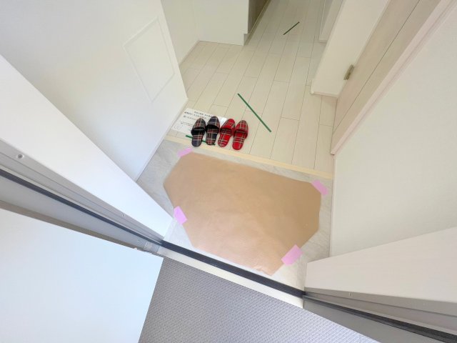玄関　ゆったりとした玄関です