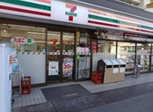 コンビニ　セブンイレブン 江東森下4丁目店（コンビニ）まで190m