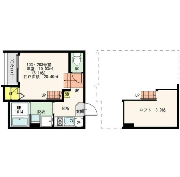 Park Residence幕張の間取り写真