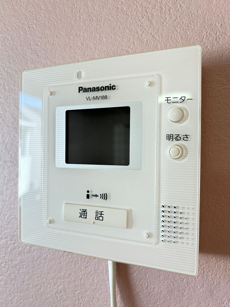 セキュリティ　モニター付きインターホン