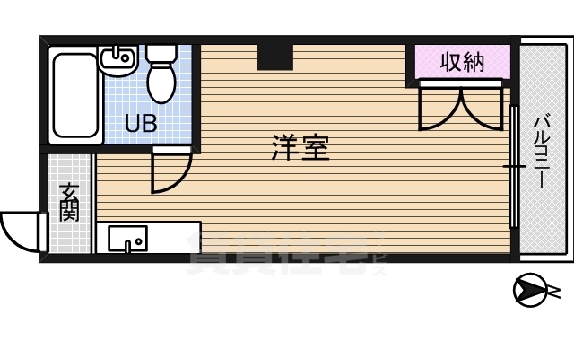 CLEAR HIGASHIMIKUNIの間取り写真