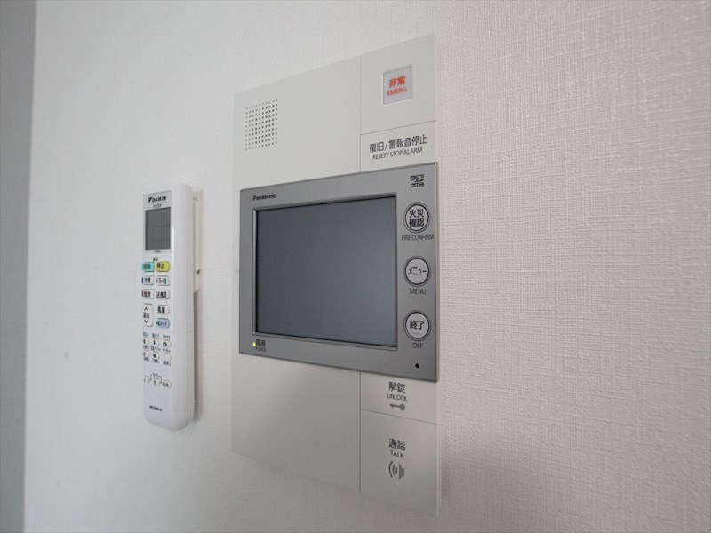 セキュリティ　ＴＶモニター付インターホン