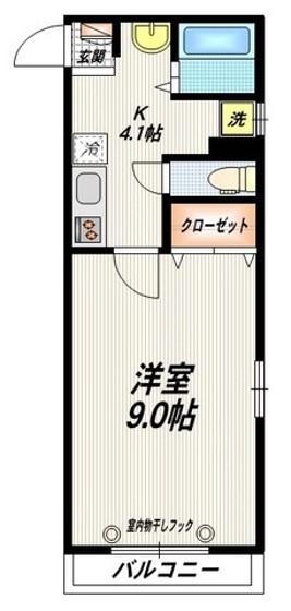 ヴァン・クレールの間取り写真