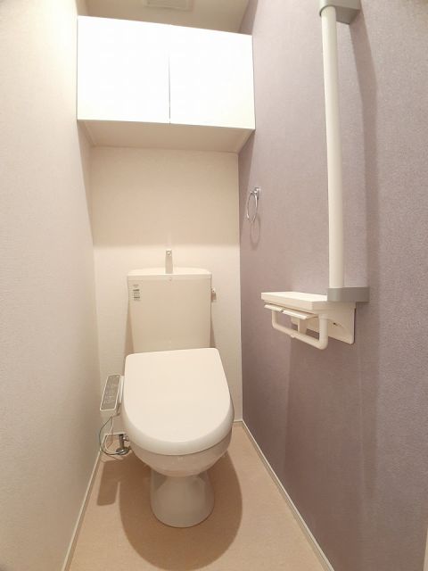南海加太線 西ノ庄駅 徒歩10分 2階建 築8年のトイレ写真