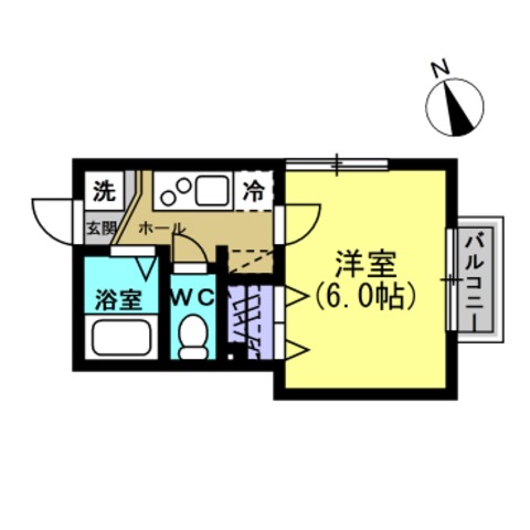 クオーレ米ヶ袋Iの間取り写真