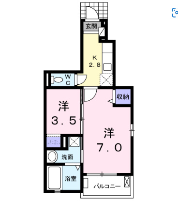 ラーレンスグローブの間取り