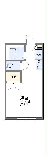 レオパレスカサの間取り