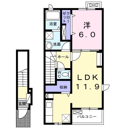 イルミネの間取り