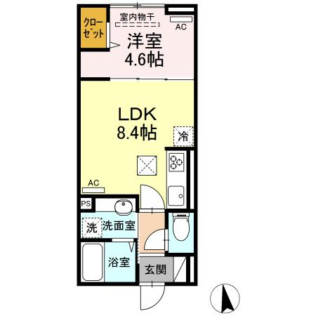 レクシア高島平の間取り