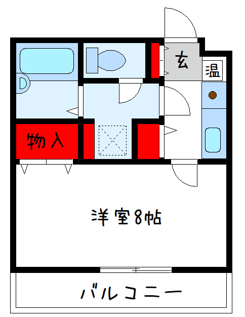 和泉市万町のマンションの間取り