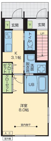 Ｉｘｉａ　IIIの間取り