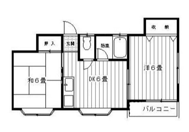 コーポ扇_間取り_0