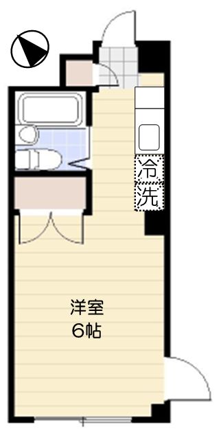 神奈川県相模原市中央区矢部１（マンション）の賃貸物件の間取り